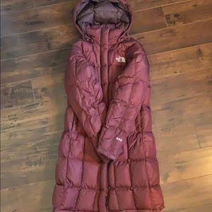 Women’s The North Face long coat parka jacket Sm